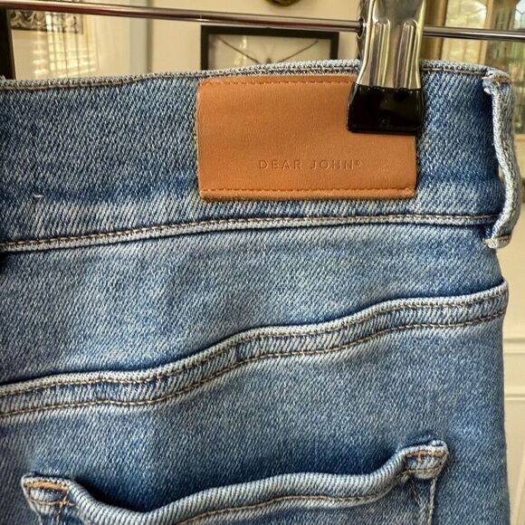 Dear John Holly Super High Rise Cuffed Straight Jeans Justice $228 27 - Picture 8 of 8